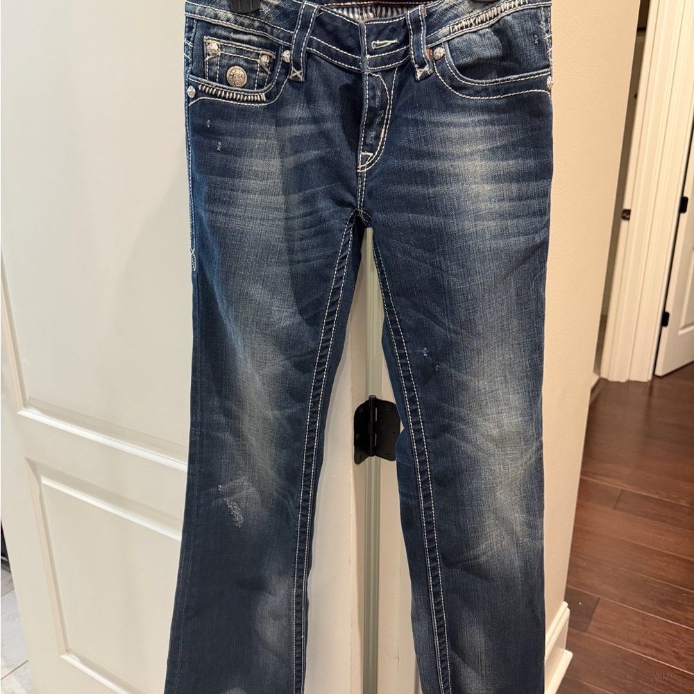 Rock Revival Dark Blue Boot Cut Jeans